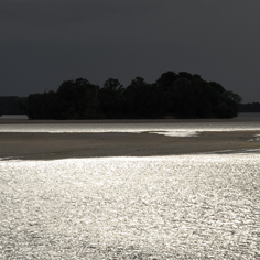 La Loire couleur argent